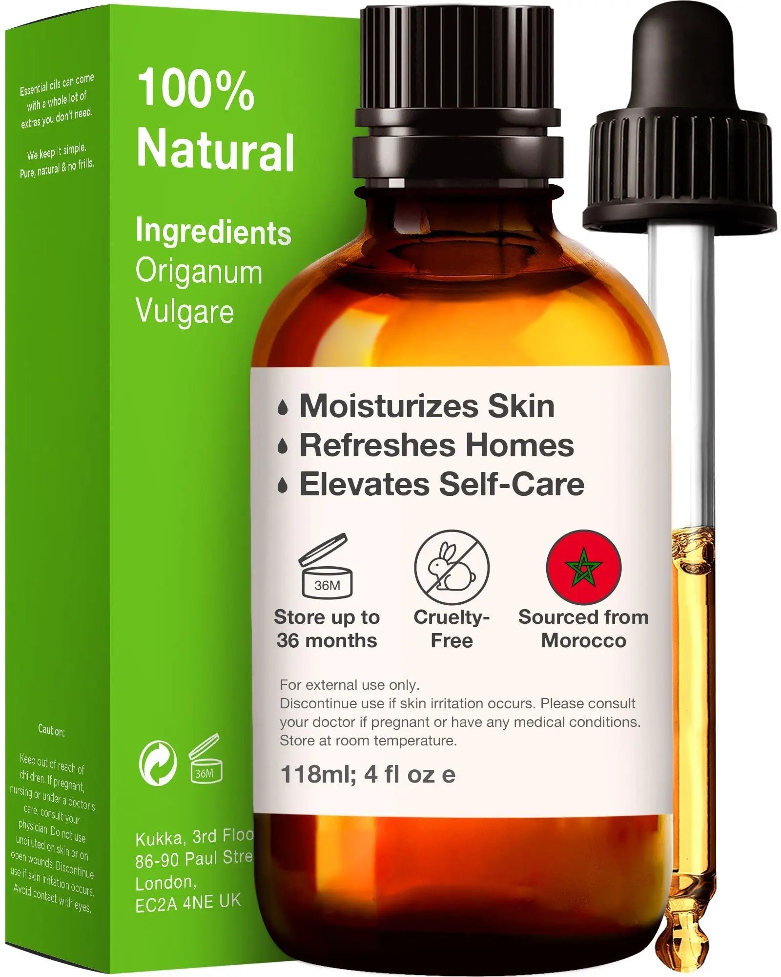 KUKKA Oregano Oils - Natural Oils (4 fl oz) KUKKA essential oils Au supplements