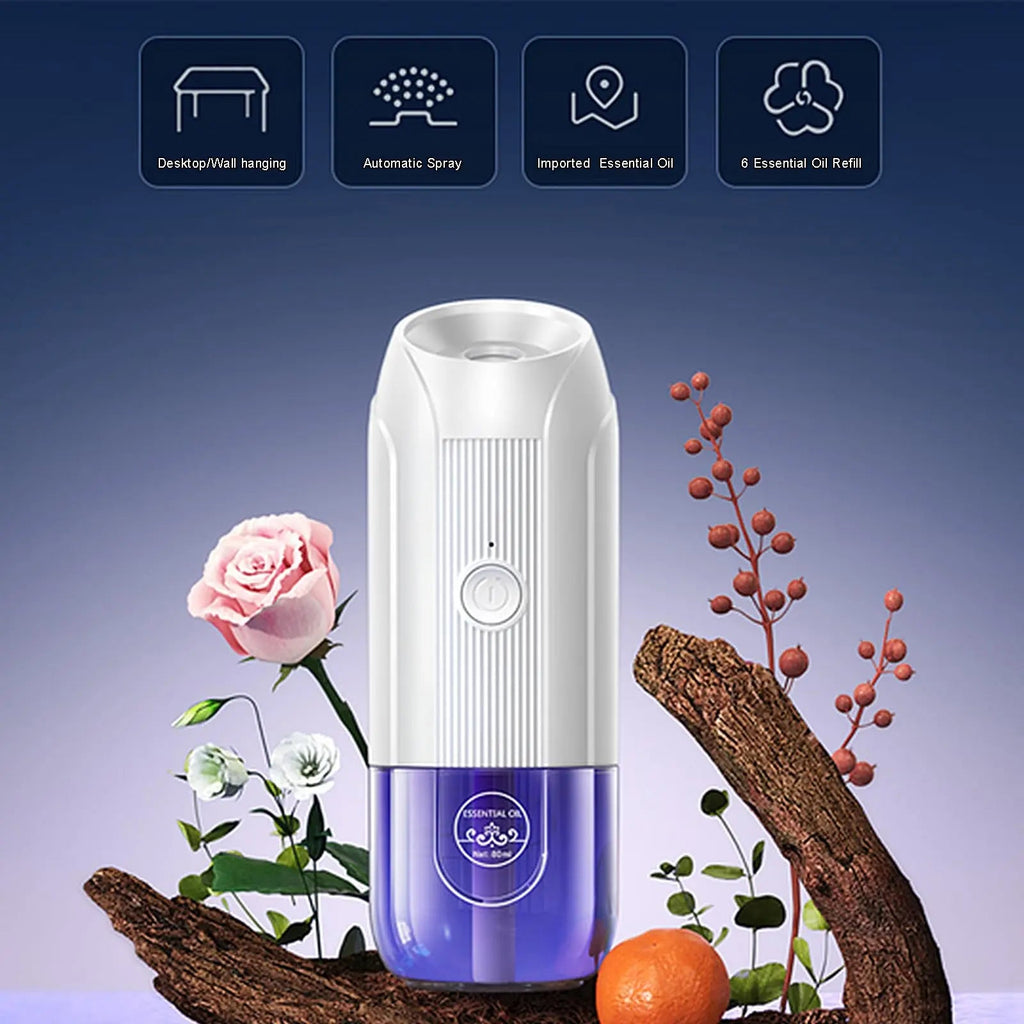 Mini Essential Oil Diffuser, Ultrasonic Mist Air Fresheners for Home with 80 ml Lavender Essential Oils DIUFJAG Au supplements
