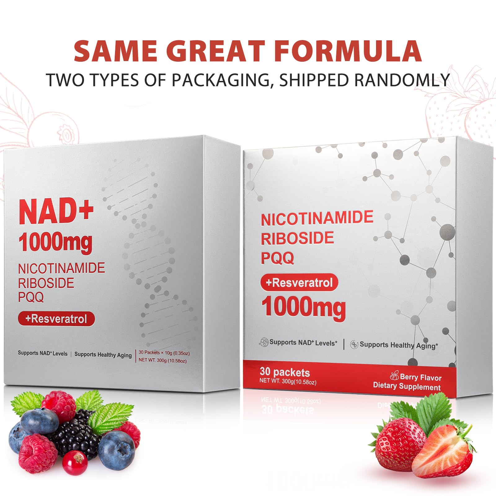 ZOROAHER 1000mg High-Potency NAD+ Liquid Supplement, Nicotinamide Riboside & Resveratrol with PQQ, Boosts Cellular Energy, Focus & Healthy Aging - 1 Pc ZOROAHER Au supplements