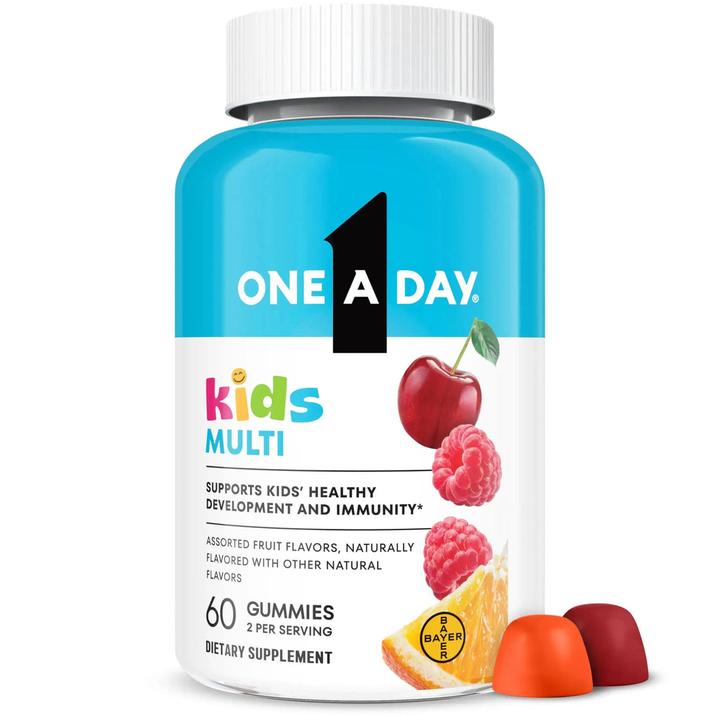 One A Day Kids Multivitamin Gummies, Kids Vitamins with Vitamin C, D, E & Zinc for Immune Support, Childrens Gummy Vitamins ONE A DAY Au supplements