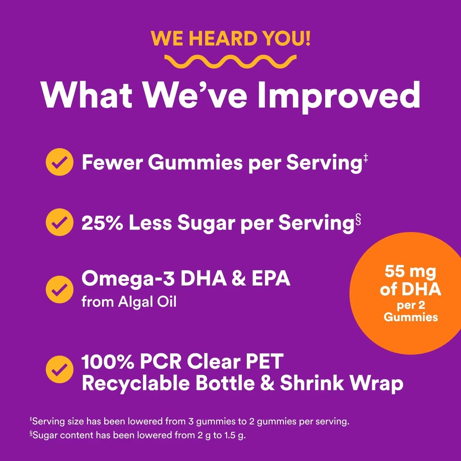 SmartyPants Toddler Multivitamin Gummies - Improved Formula: Omega 3 (DHA/EPA), Vitamins D3, C, Vitamin B12, B6, A, K & Zinc SmartyPants Au supplements