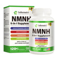 NMNH (Dihydronicotinamide Mononucleotide), NMN Alternative Supplement w/Niacinamide (Vitamin B3), Quercetin, Trans-Resveratrol, Support NAD+, Skin Cell Health*, Anti-Aging & Energy, 120 Caps Ashenutri Au supplements