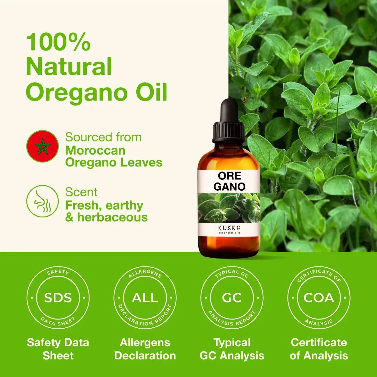 KUKKA Oregano Oils - Natural Oils (4 fl oz) KUKKA essential oils Au supplements