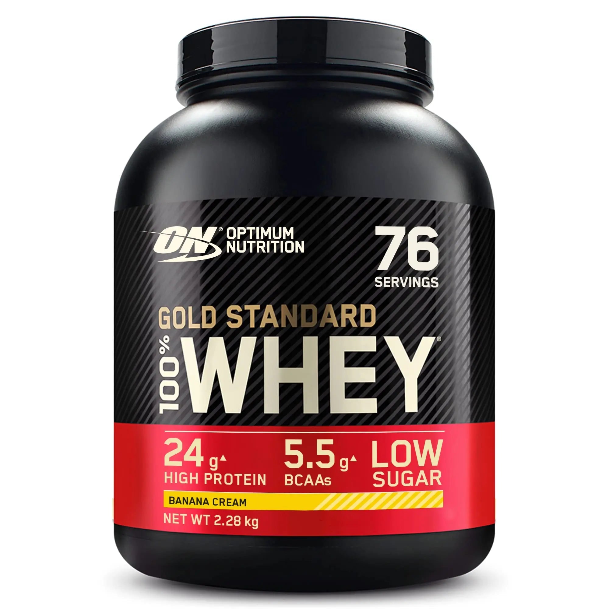 Optimum Nutrition Gold Standard 100% Whey Protein Powder, Banana Cream, 5 Pound Optimum Nutrition Au supplements
