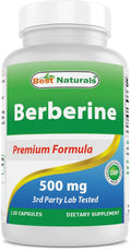 Best Naturals Berberine 500mg 120 Capsules - Supports Immune Function, Cardiovascular Best Naturals Au supplements