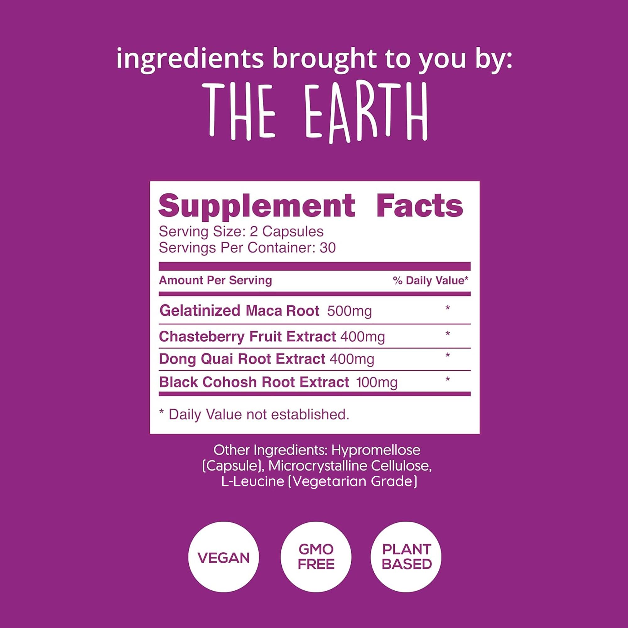 Hormone Balance for Women – PMS Support Supplement, Menopause & Perimenopause | Bloating Relief, Menstrual Cramp, Mood, PMDD | Chasteberry Supplements, Black Cohosh, Dong Quai | Vegan, Non-GMO, 60 Ct Happy Healthy Hippie Au supplements