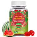 Migcopat Pre Post Probiotics Gummies, Probiotic Prebiotic Postbiotic Digestive Enzymes with Fiber, 120 Billion CFU Probiotics - Digestive Health