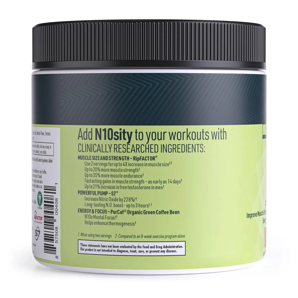CLEAN MACHINE N10s - Plant Based Vegan Preworkout Powder - 3 Clinically Tested CLEAN MACHINE Au supplements