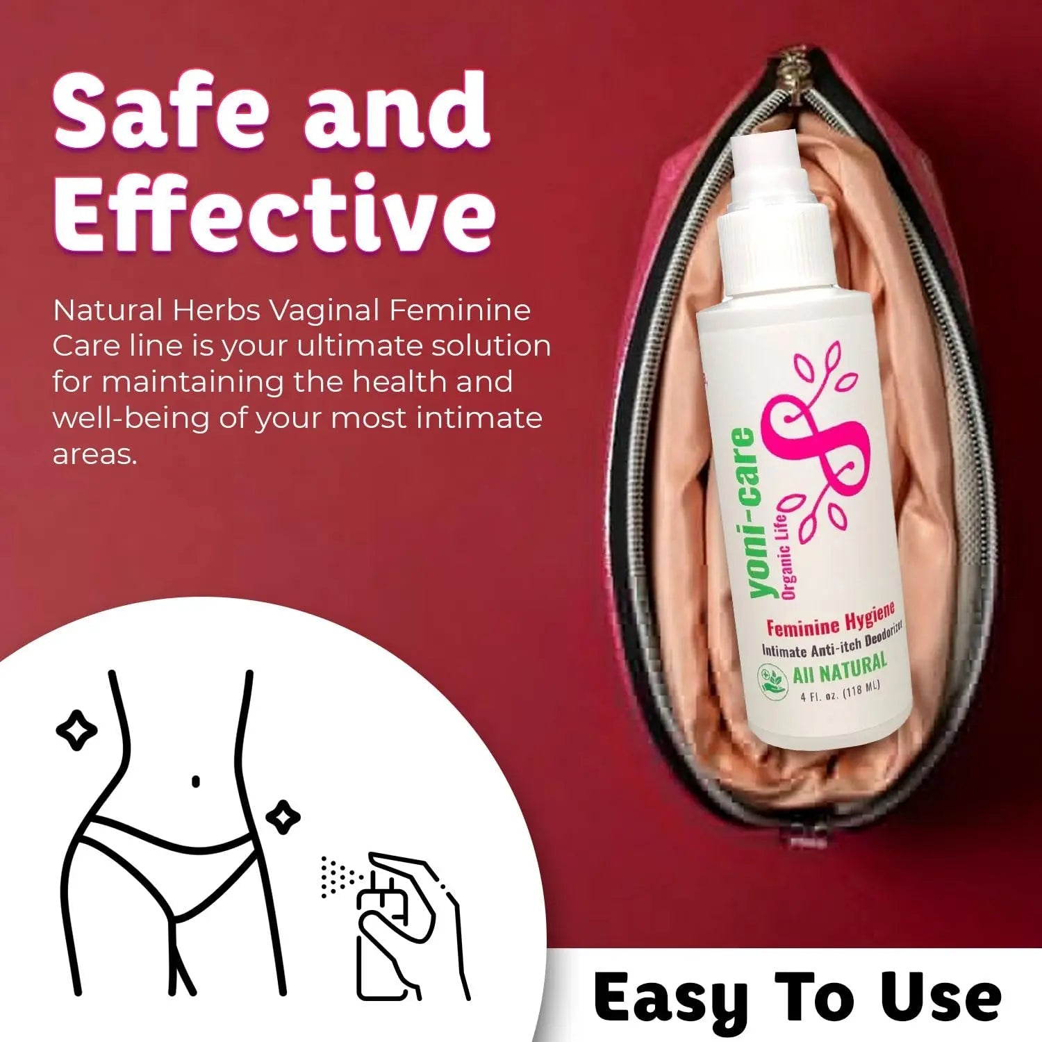 Organic Life Vaginal Feminine Care Revive, Soothe, and Eliminate Menopause-Related Discomfort Organic Life Au supplements