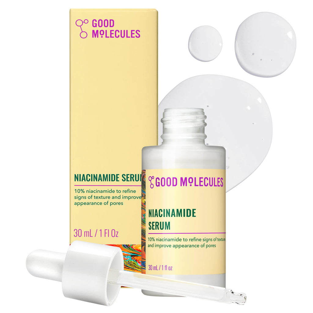 Good Molecules Niacinamide Serum - 10% Niacinamide to Target Blemishes, Nourishment