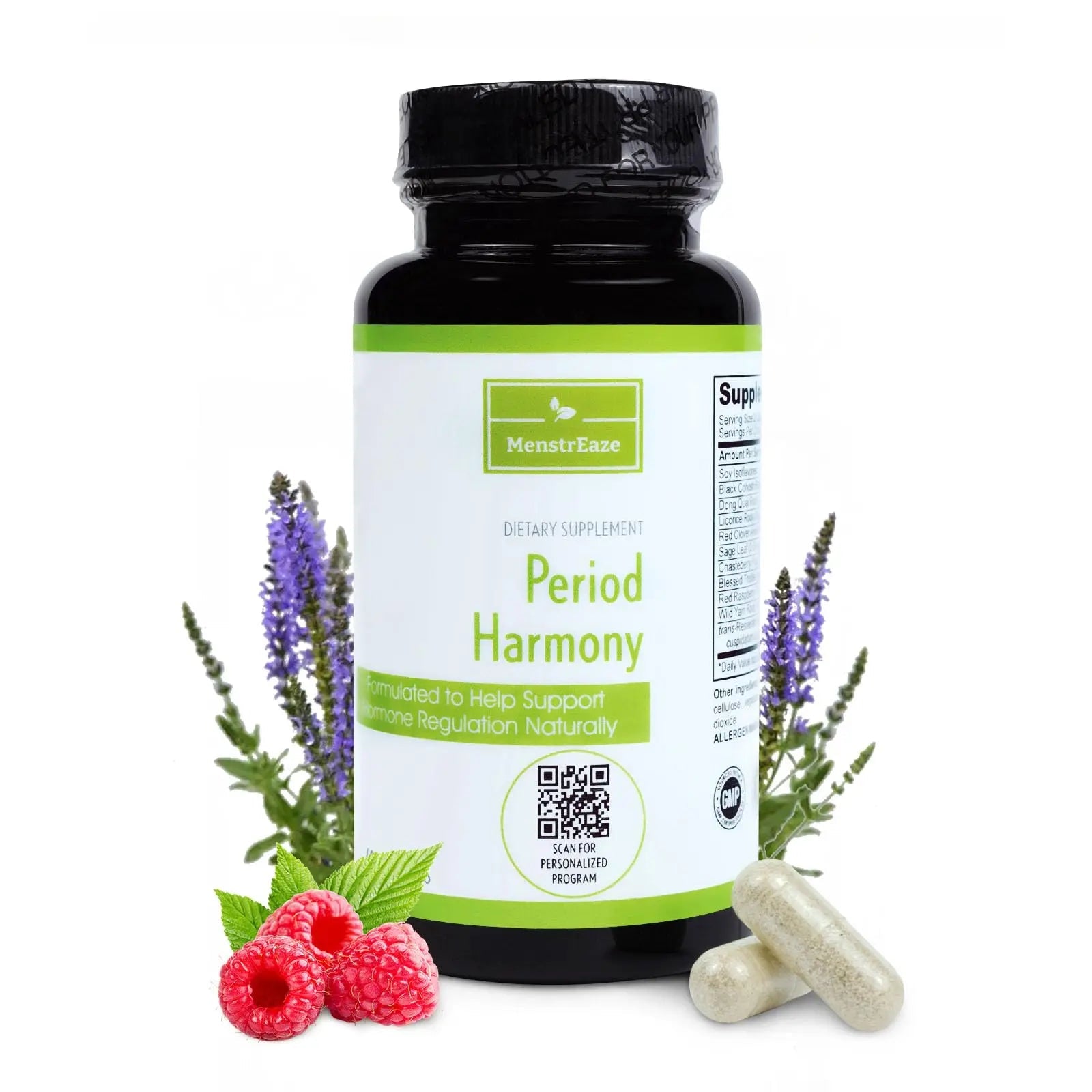 MenstrEaze PMS Relief & Hormone Balance for Women, with Black Cohosh, Vitex, Wild Yam MenstrEaze Au supplements
