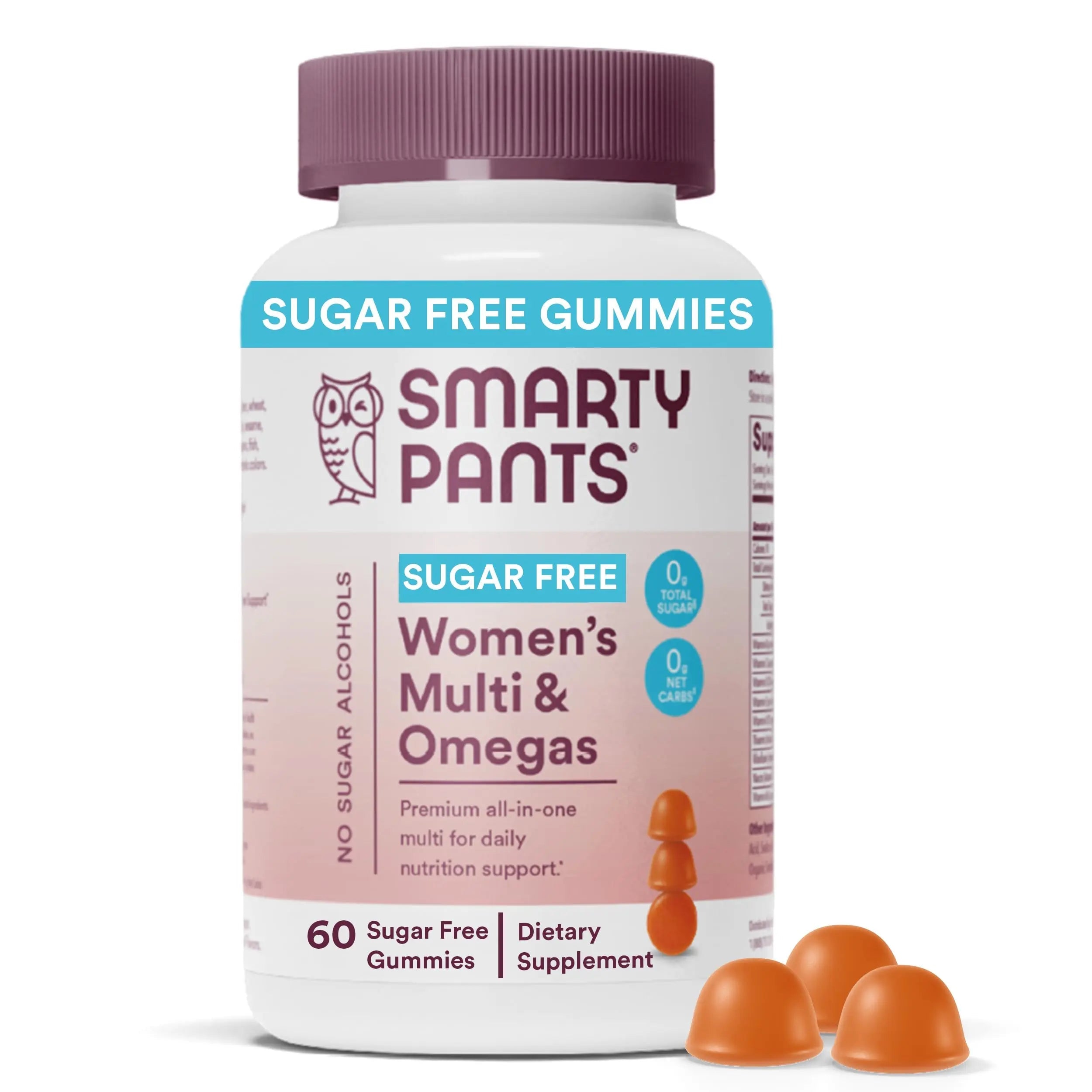 SmartyPants Women's Multivitamin Gummies, Sugar Free: Biotin, Methylfolate, Omega 3 (ALA), Vitamin D3, C, Vitamin B12 SmartyPants Au supplements