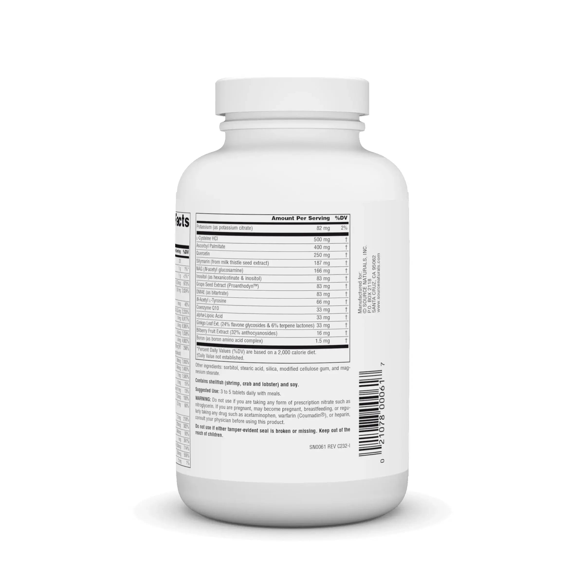 Source Naturals Elan Vital Multiple - Supports Brain, Heart, Liver, Immune, Energy Boost - 180 Tablets Source Naturals Au supplements
