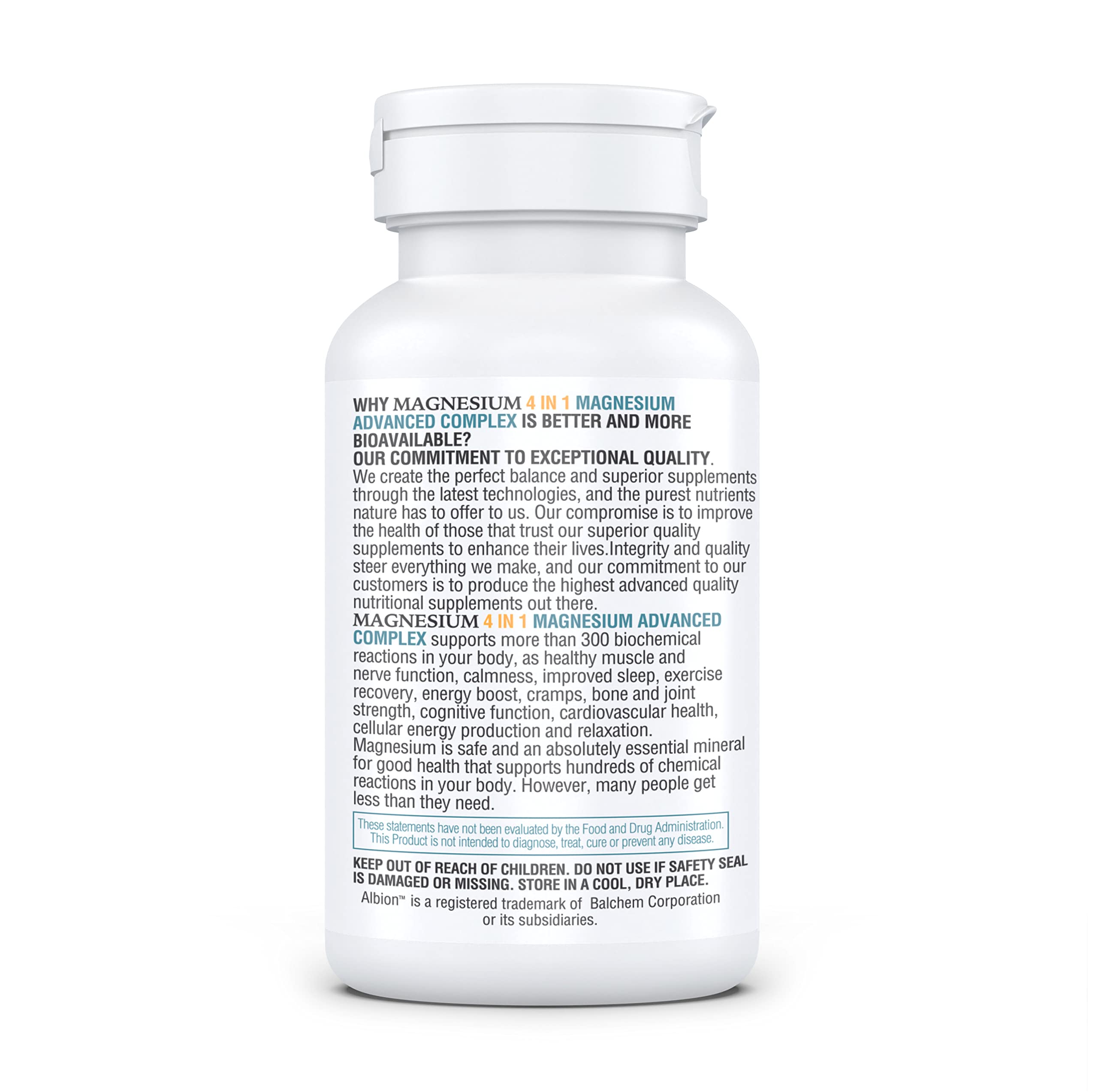 Kappa Nutrition Magnesium 4-in-1, 280mg Elemental Magnesium (Bisglycinate, Malate) + Zinc & Vitamin D3, Brain, Sleep, Energy, Muscle, Immune Support, 120 Vegan Capsules. KAPPA NUTRITION Au supplements