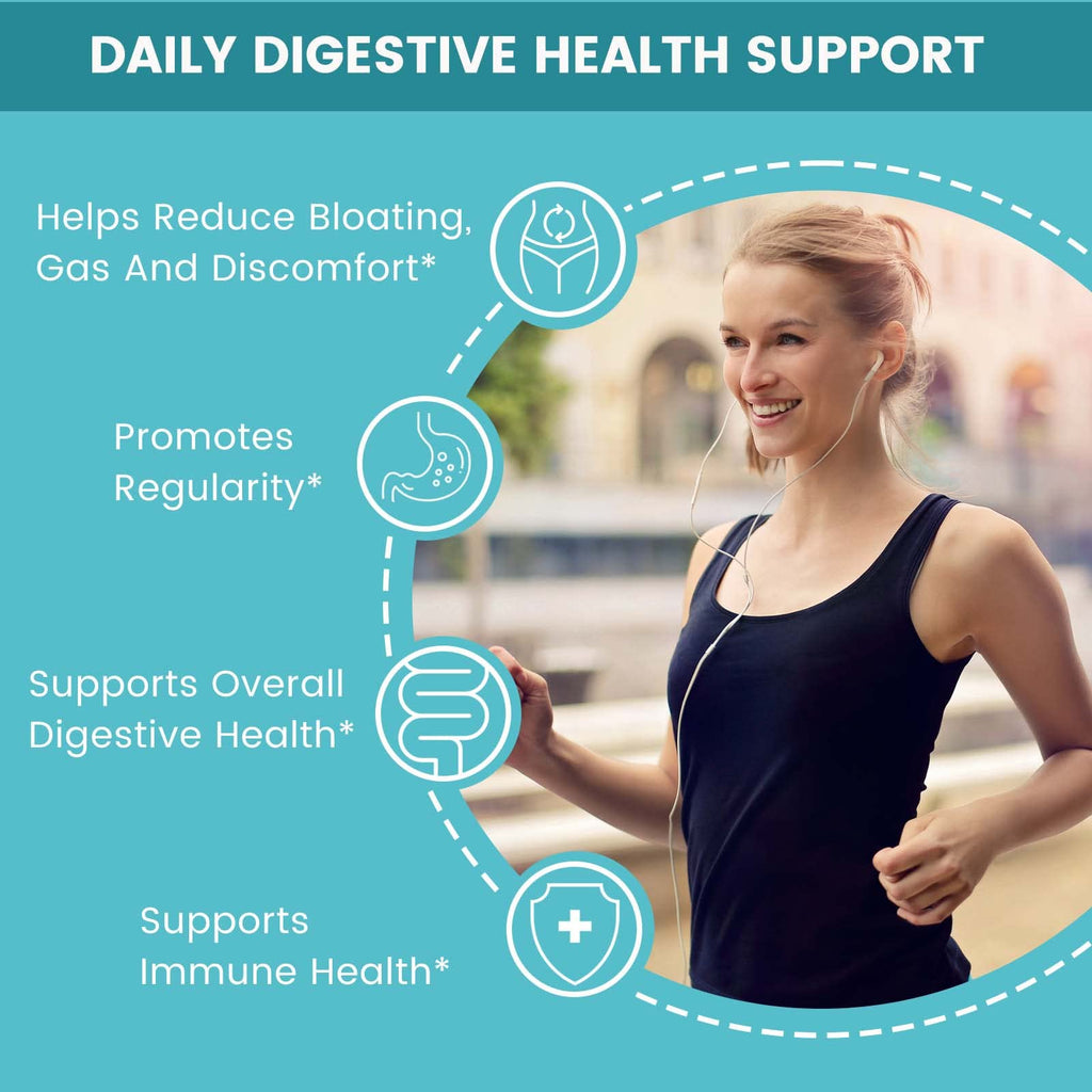 Zentastic Probiotics & Prebiotics Supplement - 50 Billion CFU - for Men & Women’s Immune & Digestive Health - 16 Strains - Shelf Stable