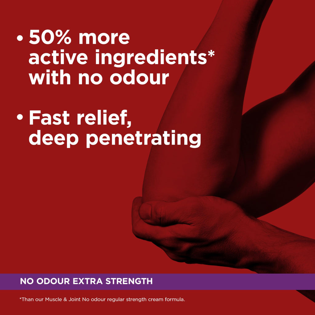 RUB A535 ULTRA STRENGTH NO ODOUR CREAM For Deep Penetrating Relief of Muscle, Joint & Arthritic Pain 100 g Rub A535 Au supplements