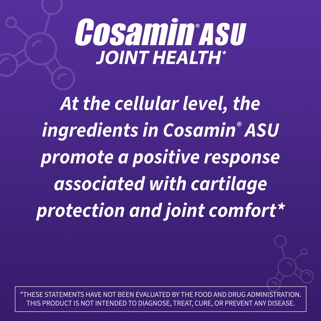 Nutramax Laboratories Cosamin® ASU Joint Health Supplement with Glucosamine, Chondroitin & ASU for Adult Men & Women, Joint Supplement, 230 Capsules Nutramax Laboratories Au supplements