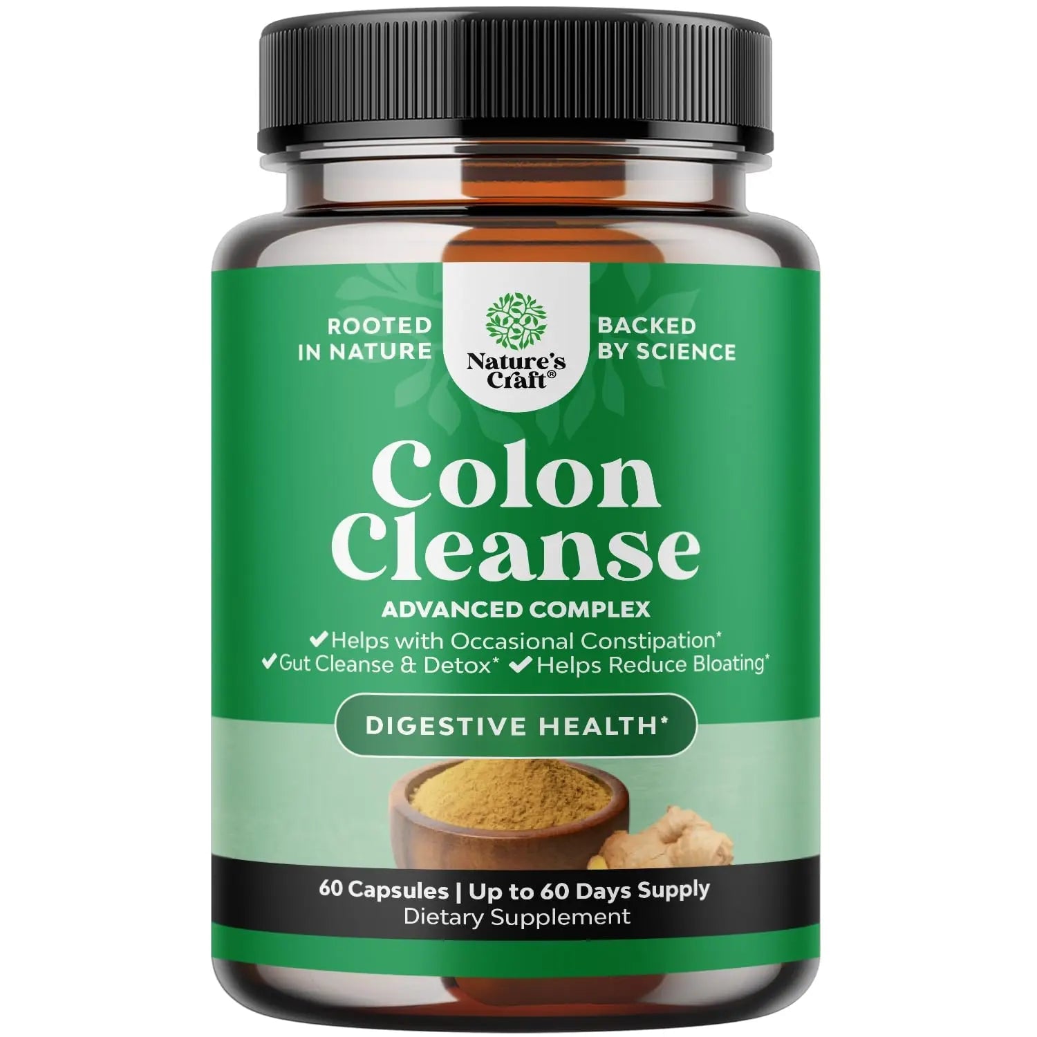 Colon Cleanser & Detox - Lactobacillus Acidophilus Probiotic Supplement Body Cleanse Natures Craft Au supplements