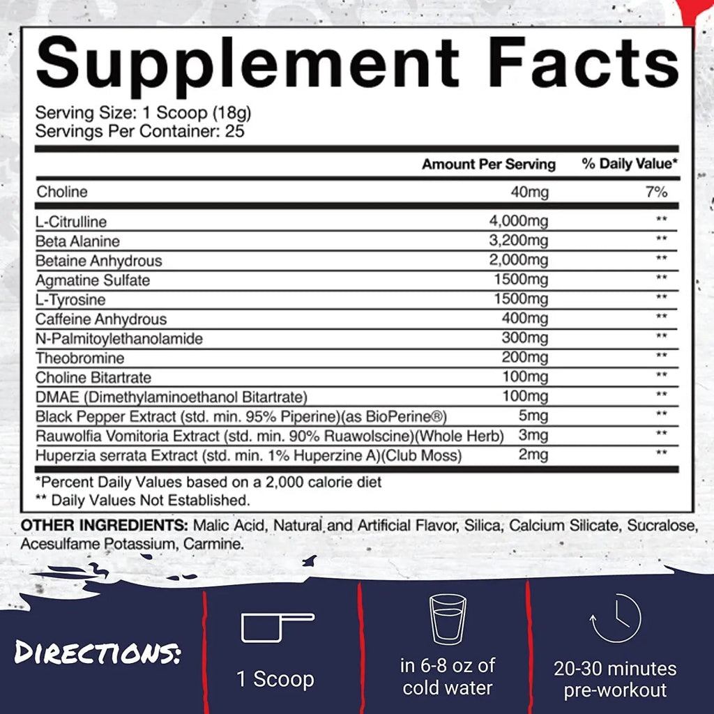 Gaspari Nutrition SuperPump Aggression Pre-Workout: Energy, Focus, Endurance and Recovery Gaspari Nutrition Au supplements