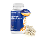 BioMatrix Mineral Supplement for Men and Women, Chelated Minerals | Iron-Free, Calcium, Magnesium, Copper, Zinc, Vitamin D, Iodine | Veggie Caps, 30-Day Supply BioMatrix Au supplements