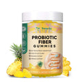 9-in-1 Probiotic Prebiotic Fiber Gummies for Adults & Teens, Fiber Supplement Pro with 5 Billion CFU Bacillus Coagulans, Psyllium Husk, FOS, Inulin, ACV for Digestion