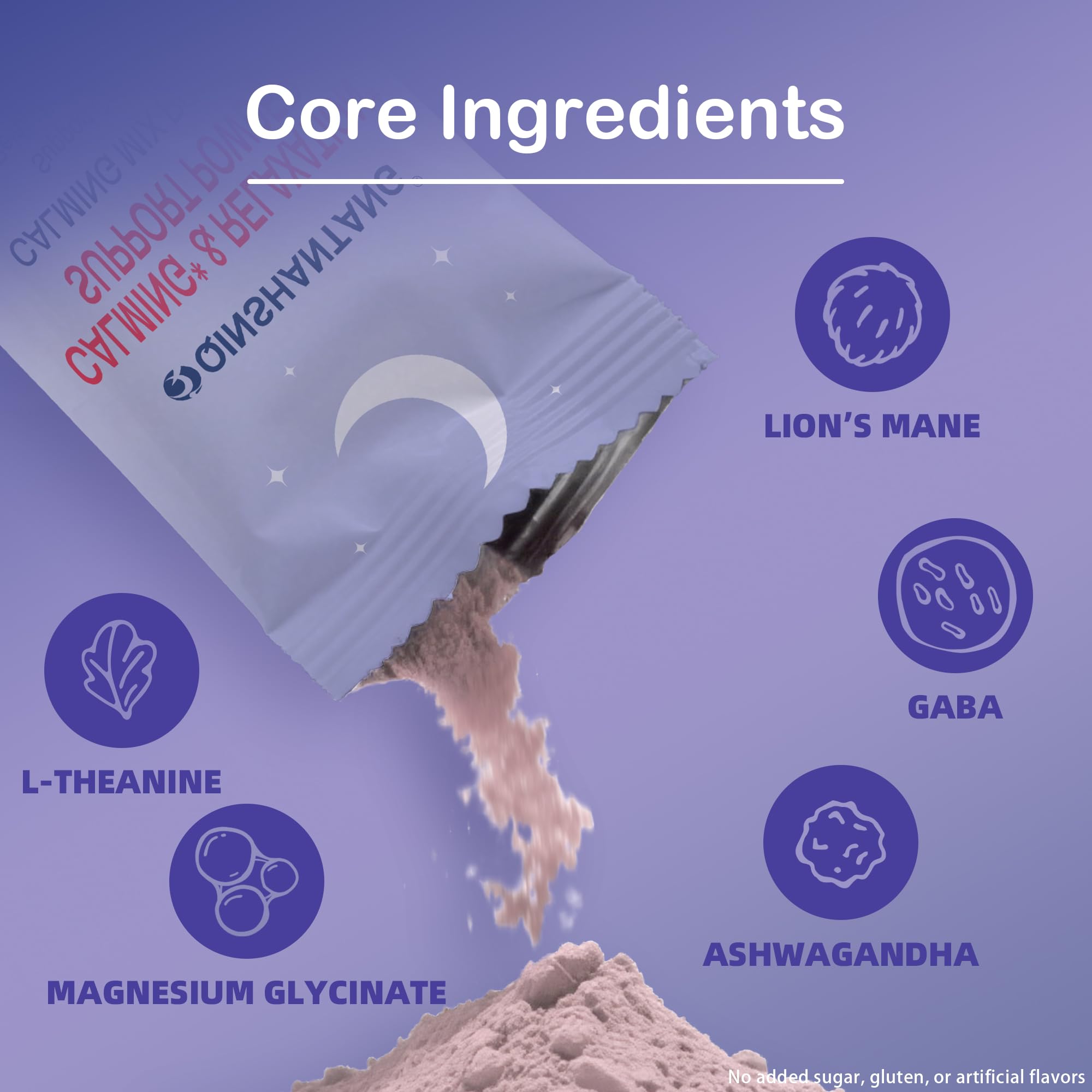 Super Cortisol Drink – Calm Magnesium Powder, L-Theanine, Lion’s Mane & Ashwagandha | Relaxation, Focus & Stress Balance for Women | Sugar-Free, On-The-Go | Red Raspberry Flavor, 25 Servings QIN SHAN TANG Au supplements