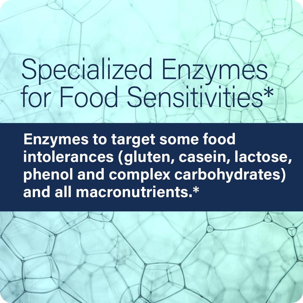 Enzyme Science Intolerance Complex, 90 Capsules Comprehensive Support for Common Digestive Sensitivities Gluten, Casein, Phenol Sensitivities