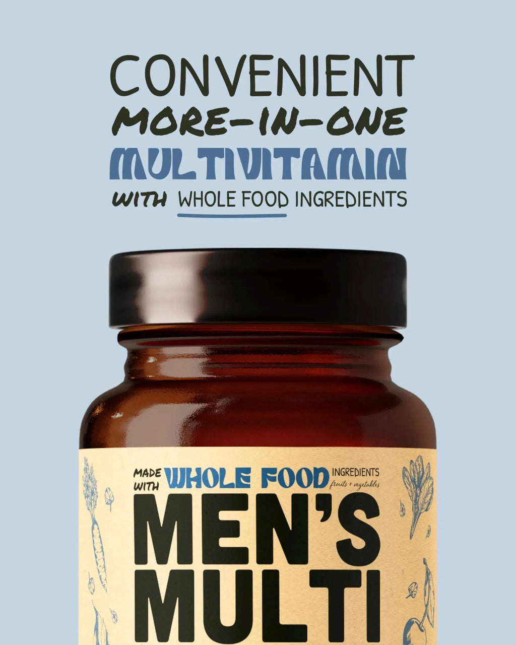 Multivitamin for Men - Daily Men’s Multivitamin - Methylated B Complex with Whole Food Ingredients, Vitamin B12, Folate sapling Au supplements