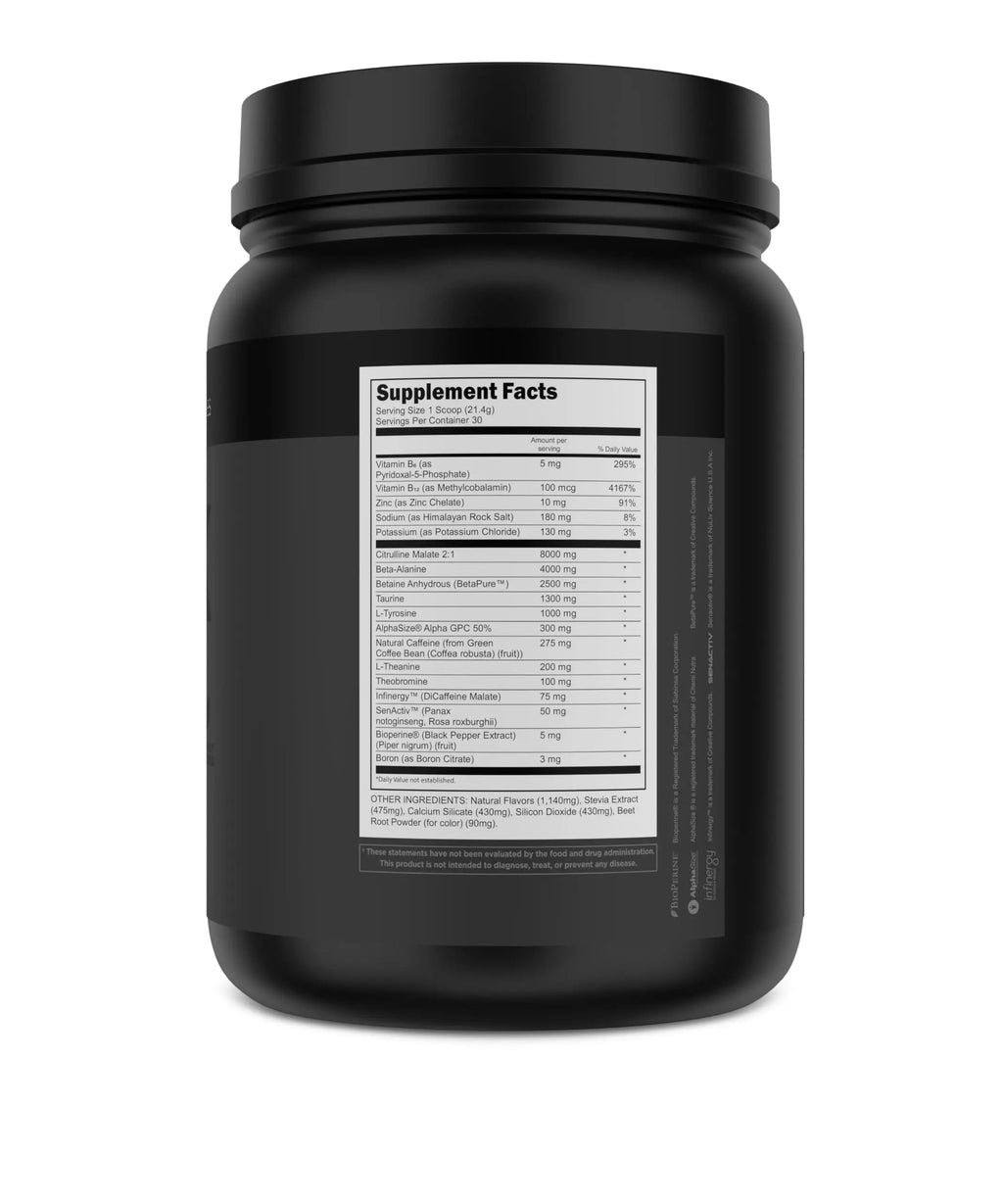 Transparent Labs Bulk Black - Sour Gummy - 30 Servings Transparent Labs Au supplements
