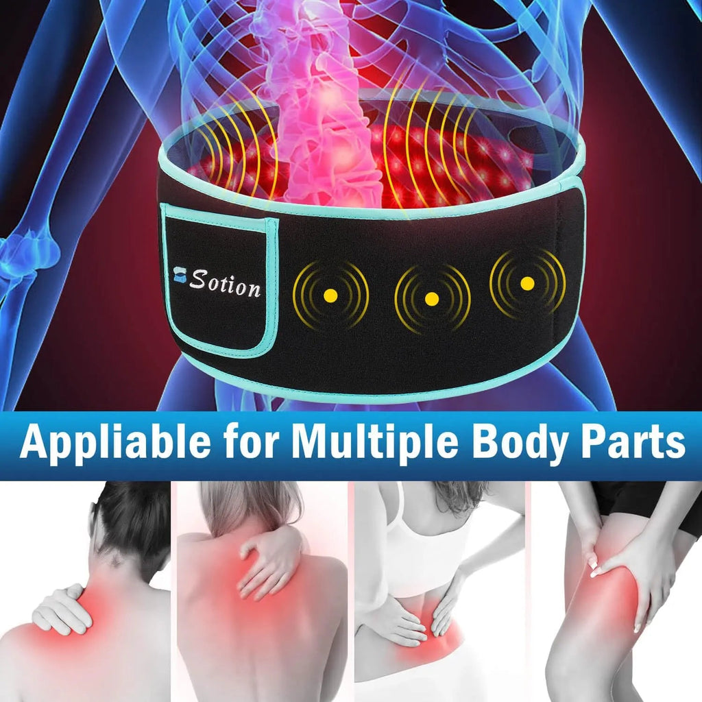 Sotion Red Light Therapy Belt with Massage-Red Light Therapy for Body&Near Infrared Light Therapy comrelax Au supplements