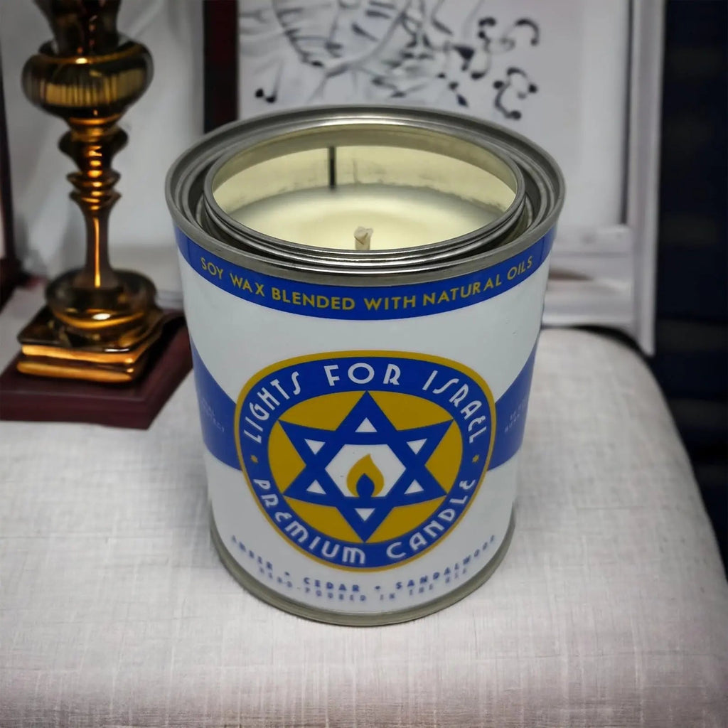 Long-Burning, One-Pint Premium Candles for Men | Vintage Inspired Oil Can Design | Soy Wax FURY BROS. Au supplements