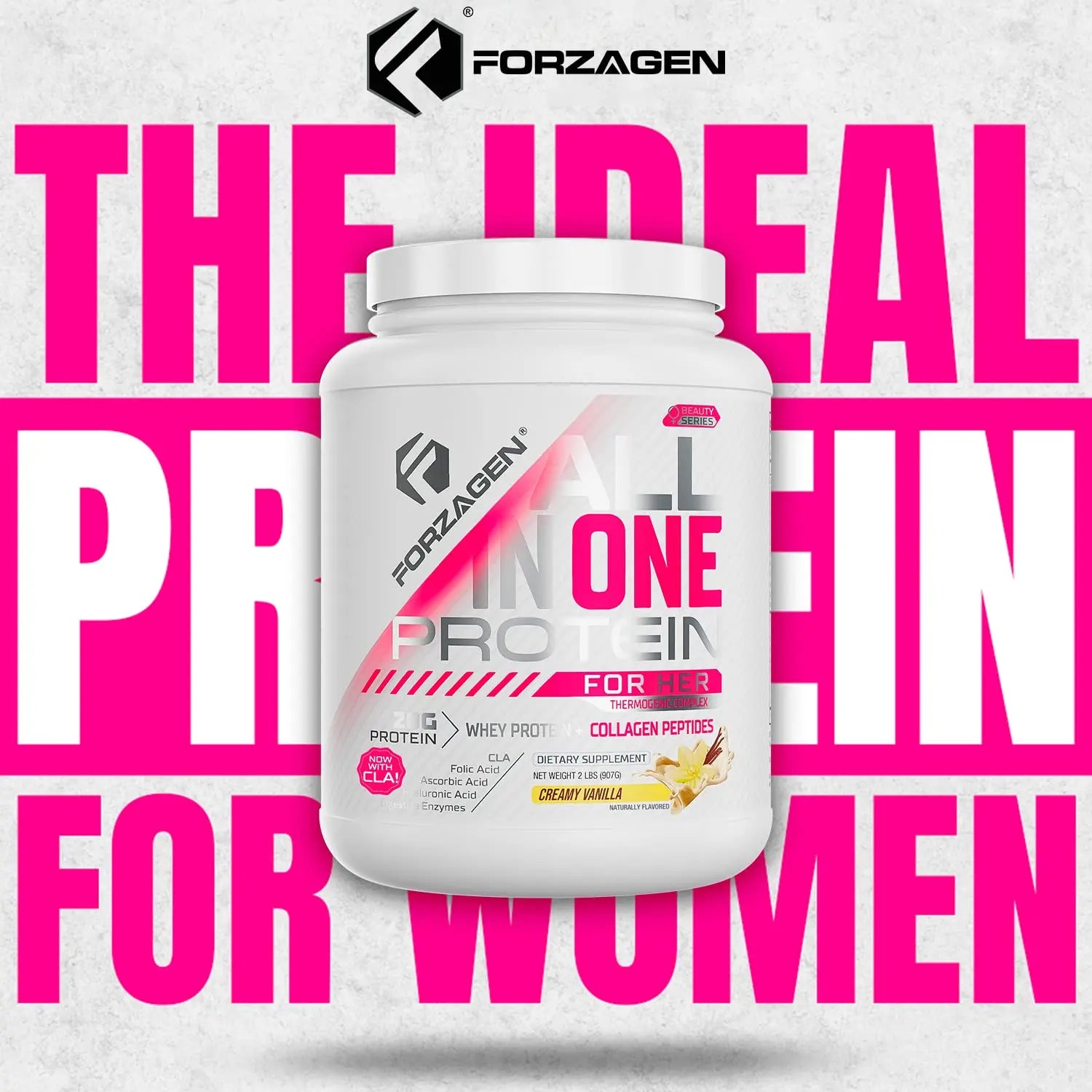 Forzagen All in One Protein for Her, Protein Powder for Women with Collagen Peptides Forzagen Au supplements