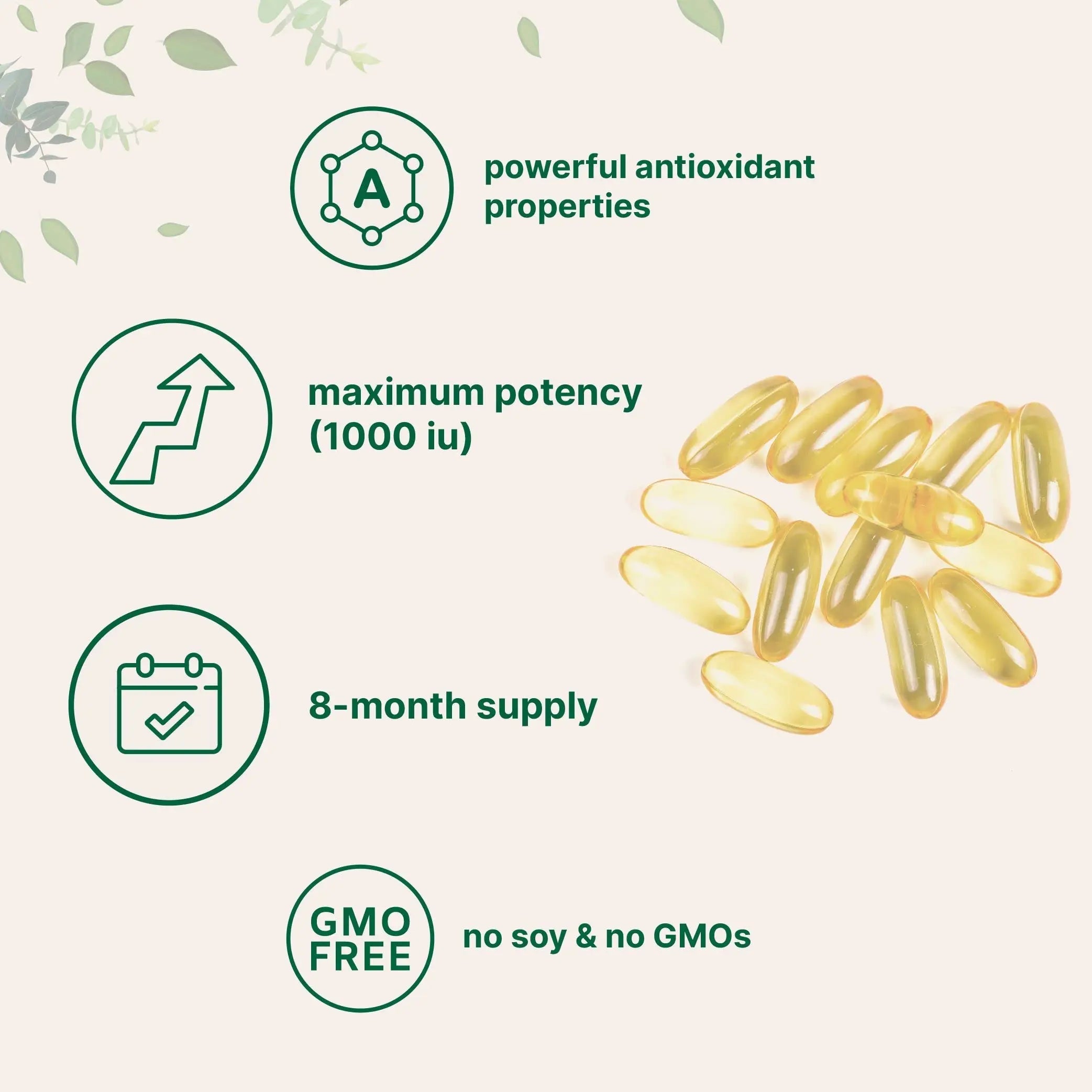 Micro Ingredients Vitamin E 1000 IU, 240 Softgels | Pure Vitamin E Oil Pills Micro Ingredients Au supplements