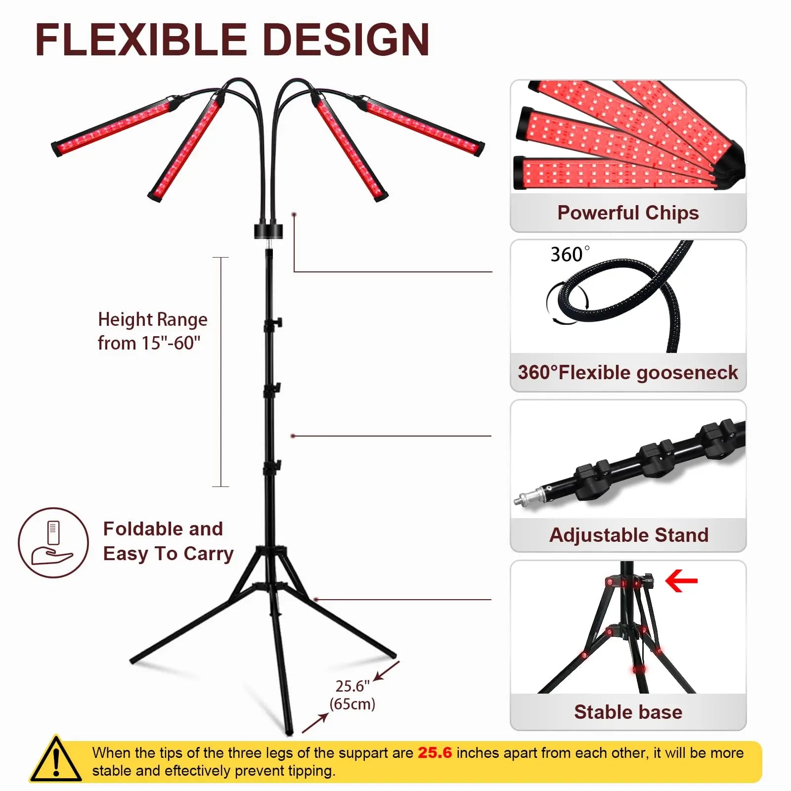 Red Light Therapy for Body with Tripod, 180LEDs Upgrated 3-in-1 Chip Infrared Light Therapy Device Shomterade Au supplements