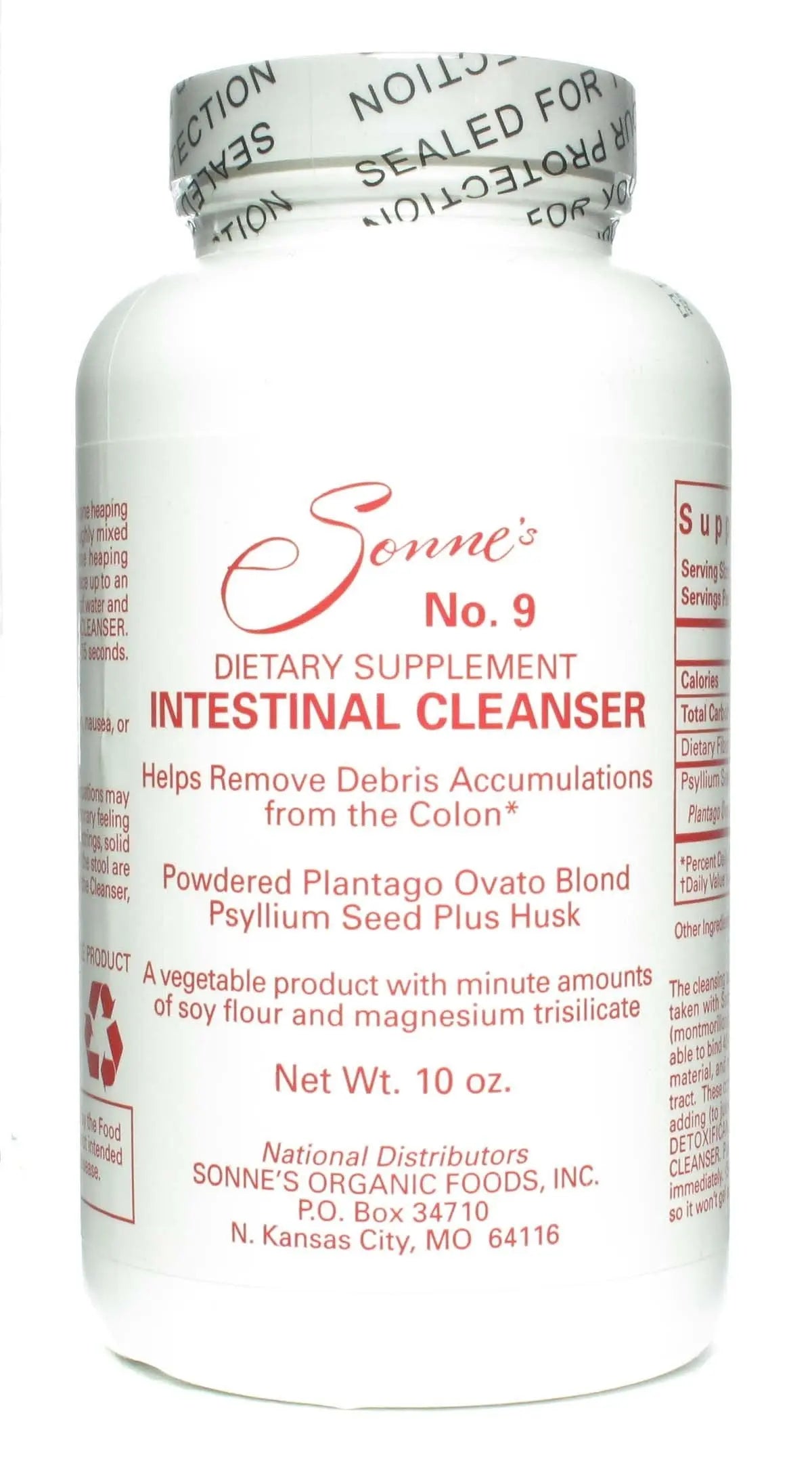Sonnes Intestinal Clnr #9, Pack of 2 Sonne's Au supplements