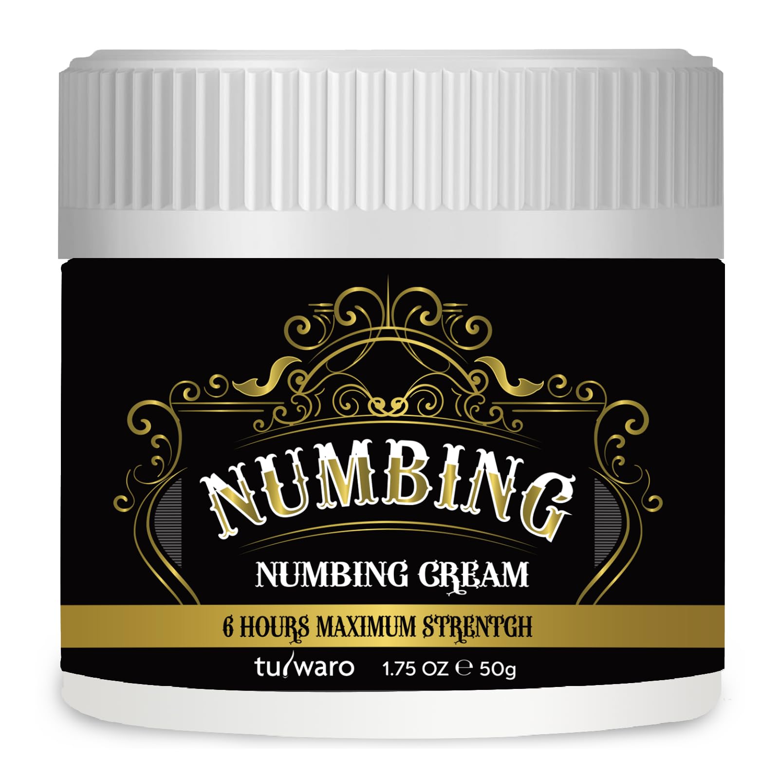 tuiwaro Numbing Cream Extra Strength: Relief Long Lasting & Fast-Absorbing with Emu Oil and Arnica — Non-Greasy 50 mL