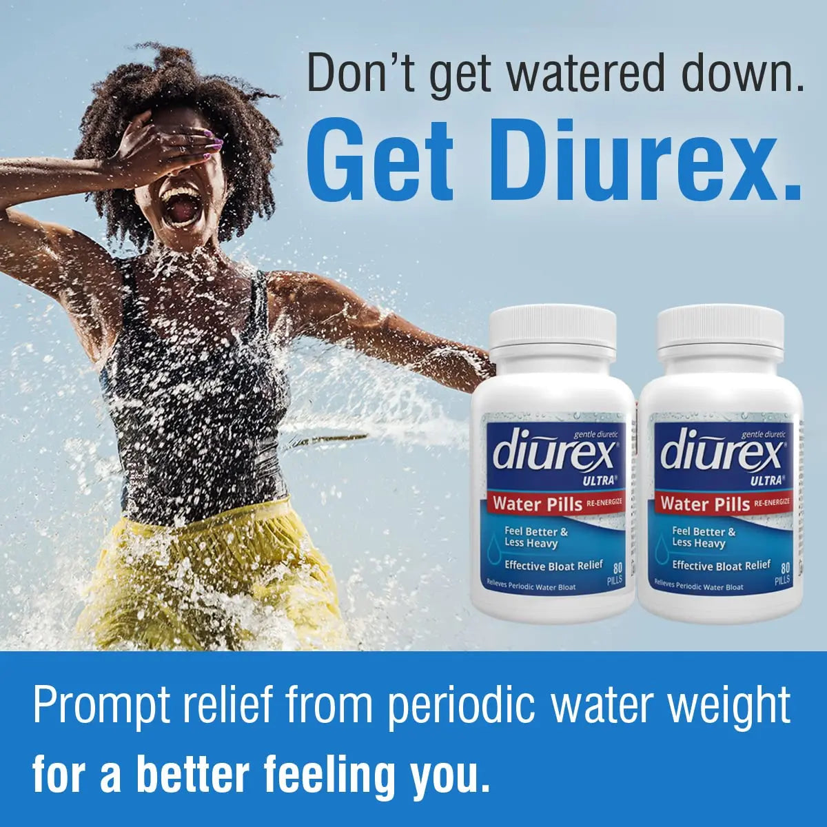 Diurex Ultra Re-Energizing Water Pills - Relieve Water Bloat - Feel Better Less Heavy Diurex Au supplements