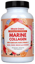 2800mg Marine Collagen Capsules – Highest Strength Type 1 Hydrolysed Collagen with Hyaluronic Acid and Vitamin C Miracle Greens Au supplements