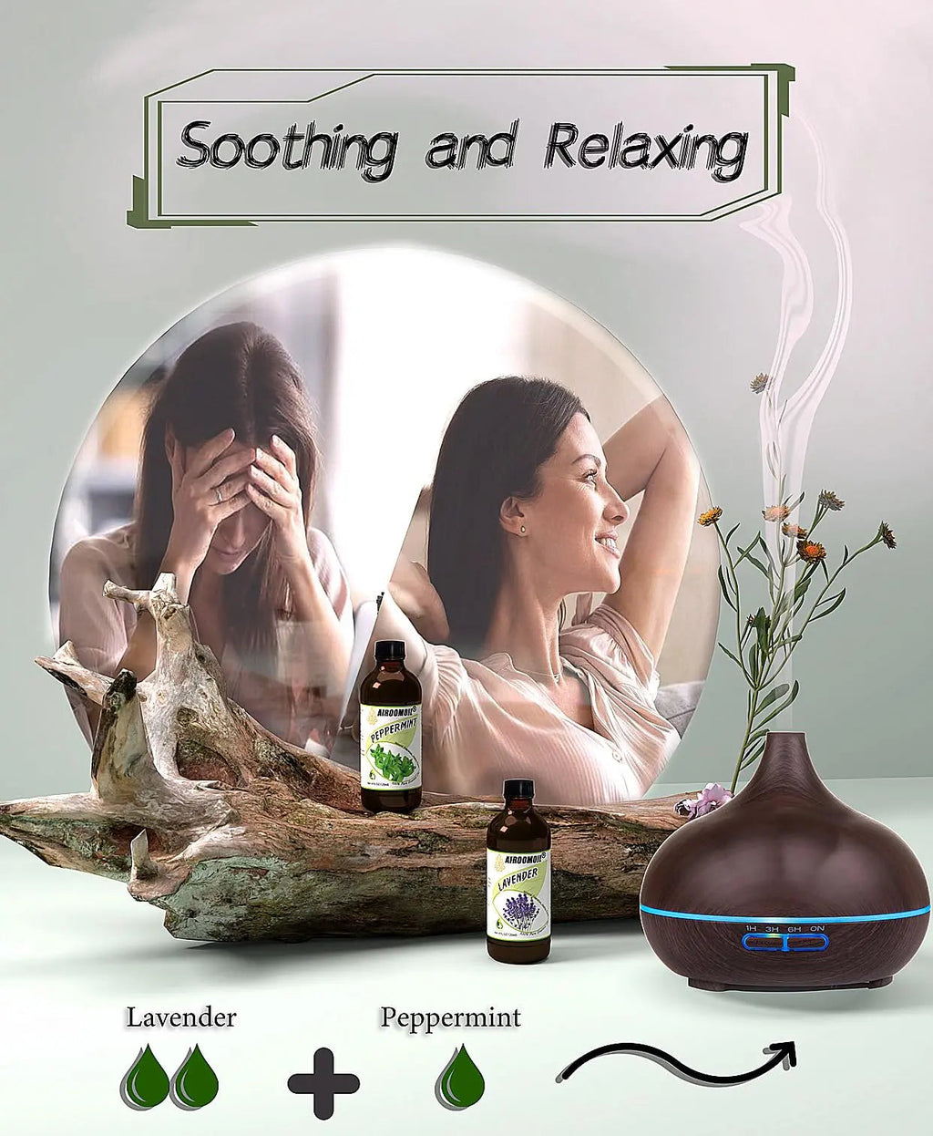 airoomoil Invigorating Peppermint Essential Oil for Showers Skin Use Shampoo Soap Ideal airoomoil Au supplements