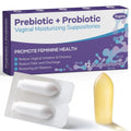 Vaginal Probiotic Suppositories, Prebiotic Infused with Hyaluronic Acid, Tea Tree, and Vitamin C&E Vagiria Au supplements