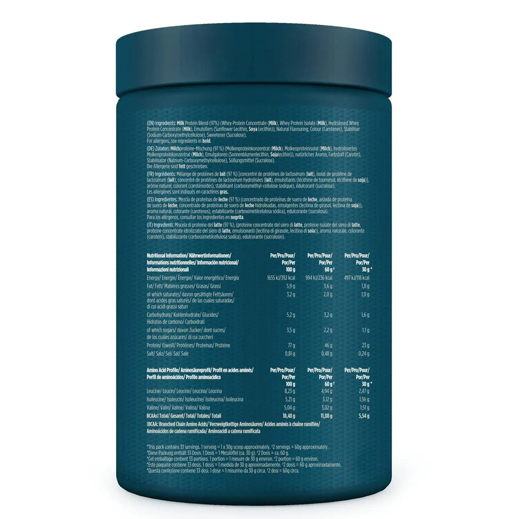 Kinetica Premium Whey Protein Powder | Grass Fed | Strawberry | 1kg | 33 Servings Kinetica Au supplements