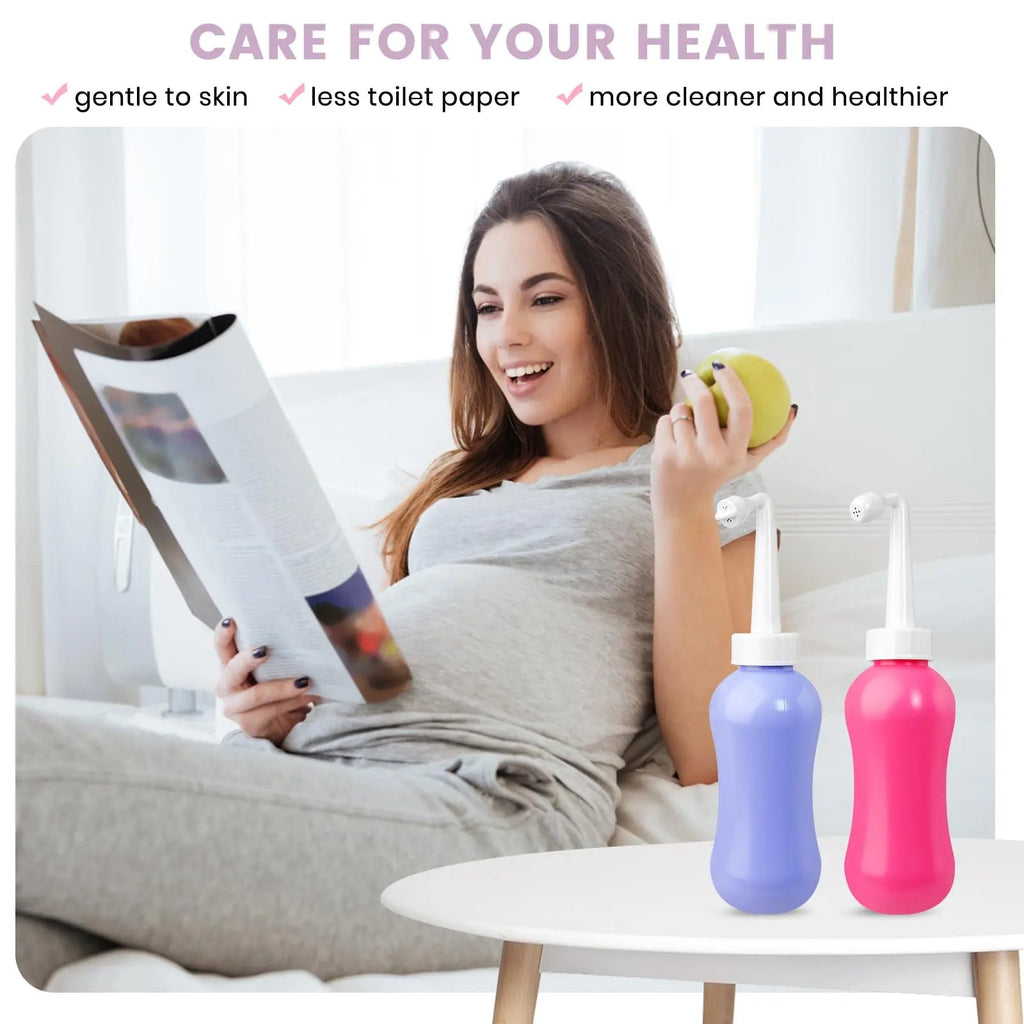 450ML(15.2 OZ) Peri Bottle for Postpartum Care 2 Pack, Portable Travel Bidet for Women, Upside Down VicnKioH Au supplements
