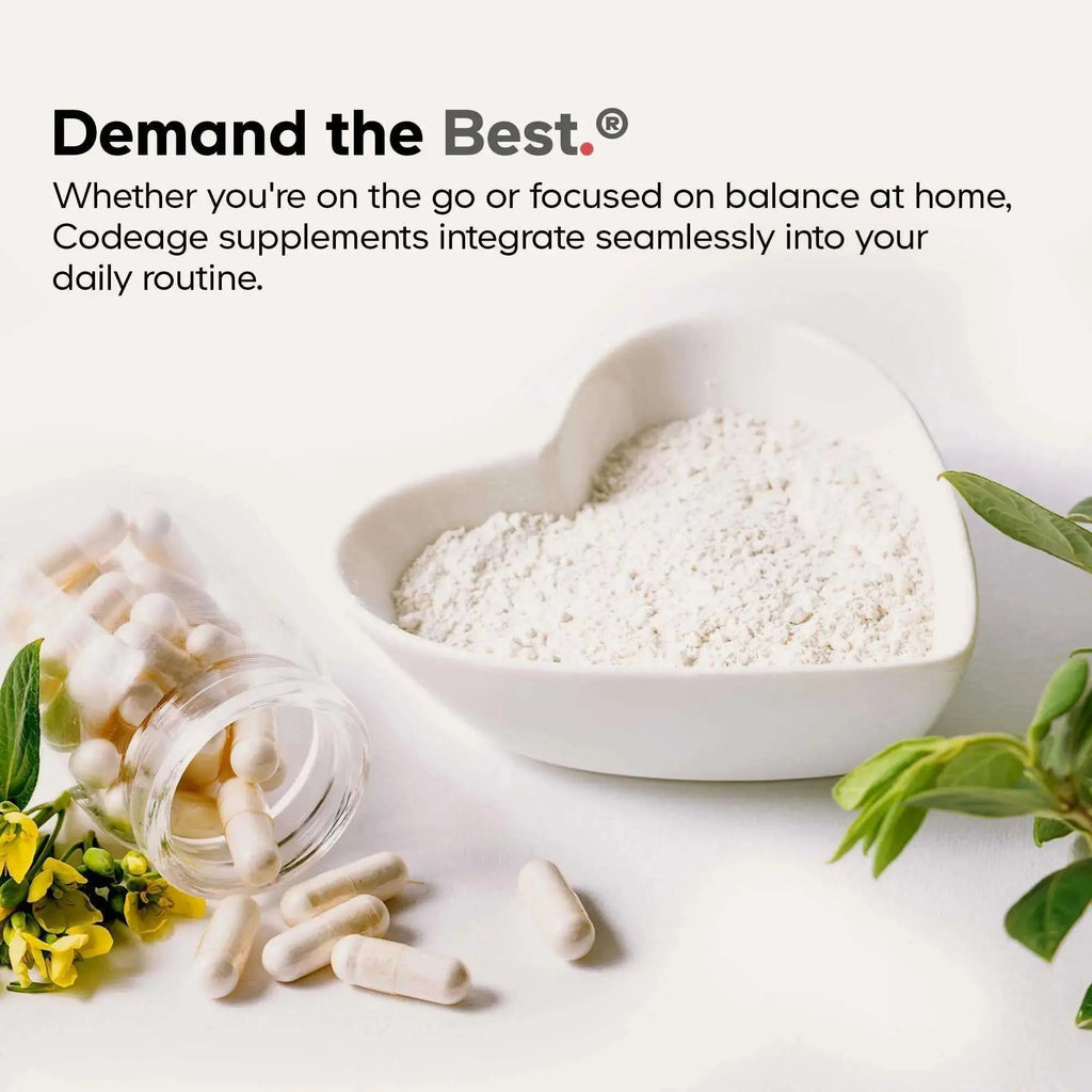 Codeage Teen Brain Focus Vitamins+ Citicoline Cognizin, L-Theanine, Ginkgo, Rhodiola, Lavender, Magnesium, Vitamin B6, B12, Folate Codeage Au supplements