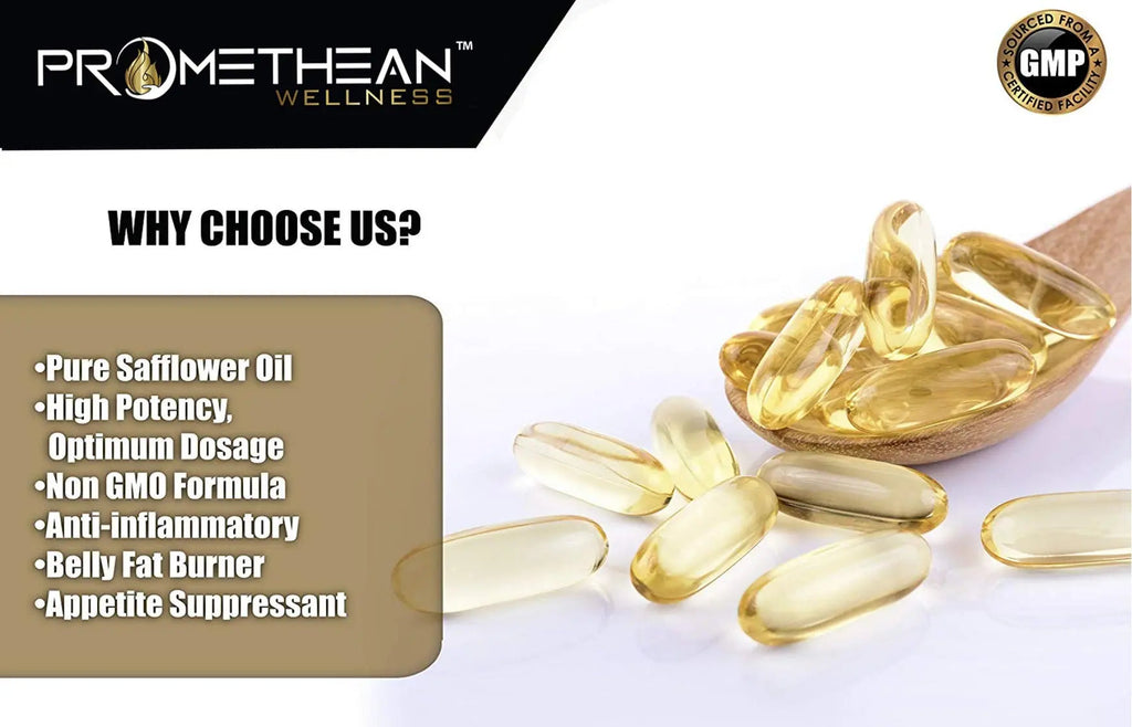 Vegan CLA Pro 2000 mg Pure Premium CLA Safflower Oil Conjugated Linoleic Acid Best Promethean Wellness Au supplements