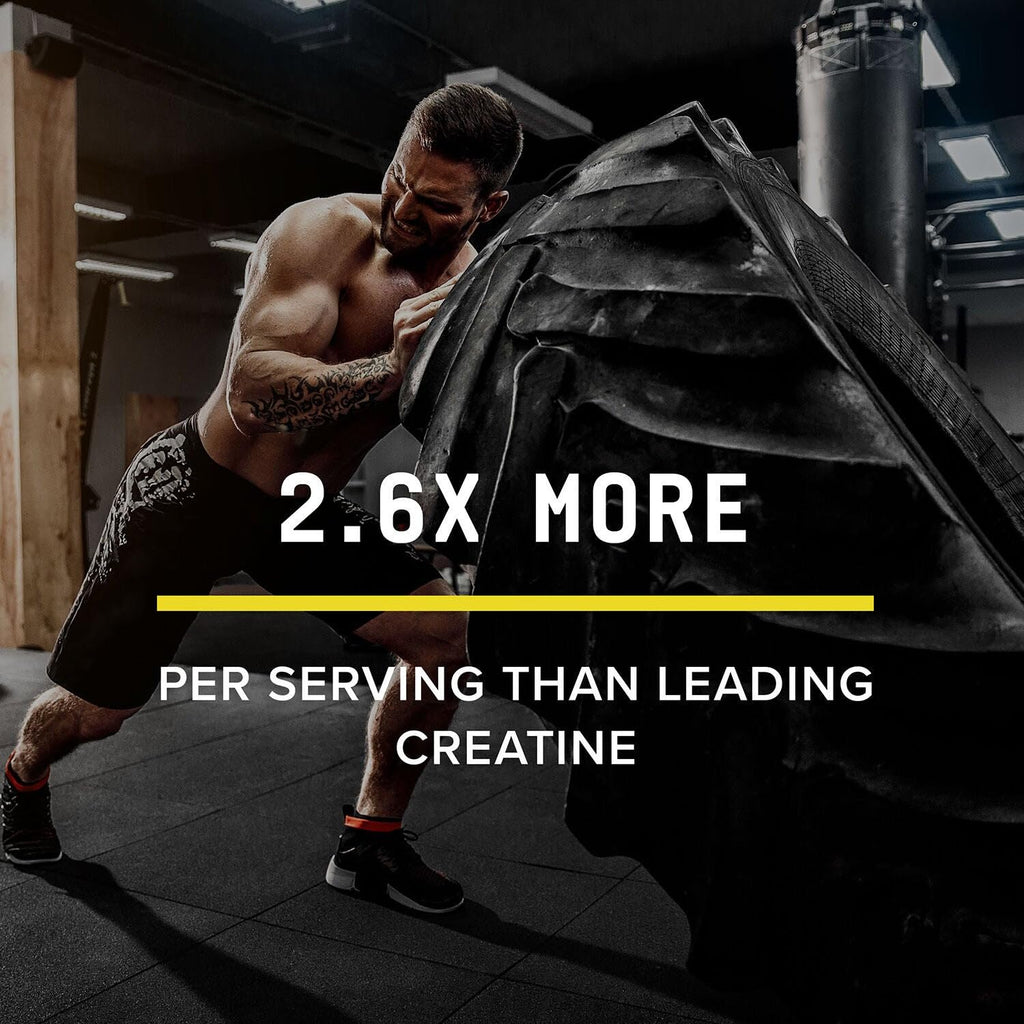 BEYOND RAW Creatine HCl Powder, Science Backed, Lab Grade, Creatine for Women & Men, Muscle Strength, Energy Production, Athletic Performance, Cognitive Support,
