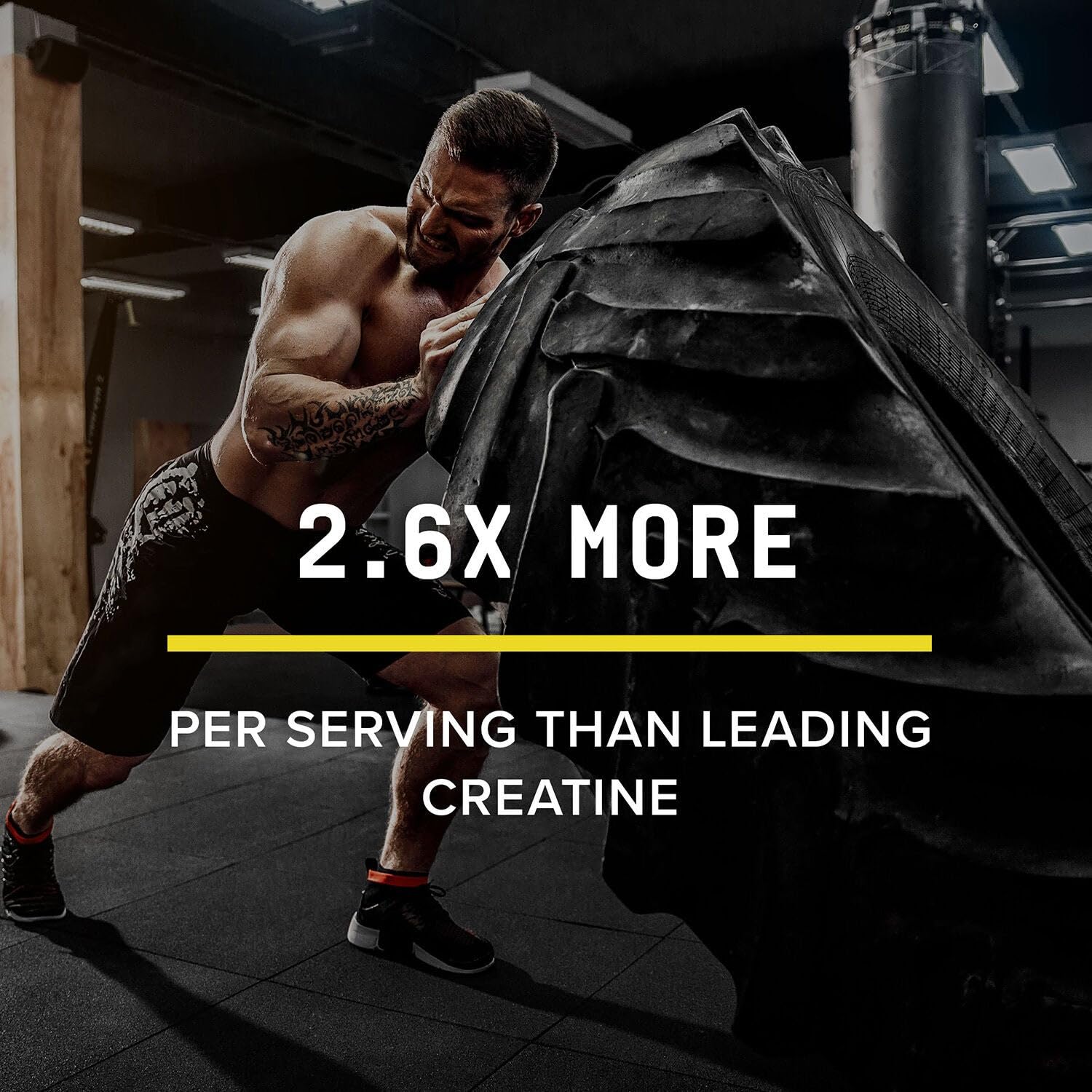 BEYOND RAW Creatine HCl Powder, Science Backed, Lab Grade, Creatine for Women & Men, Muscle Strength, Energy Production, Athletic Performance, Cognitive Support,