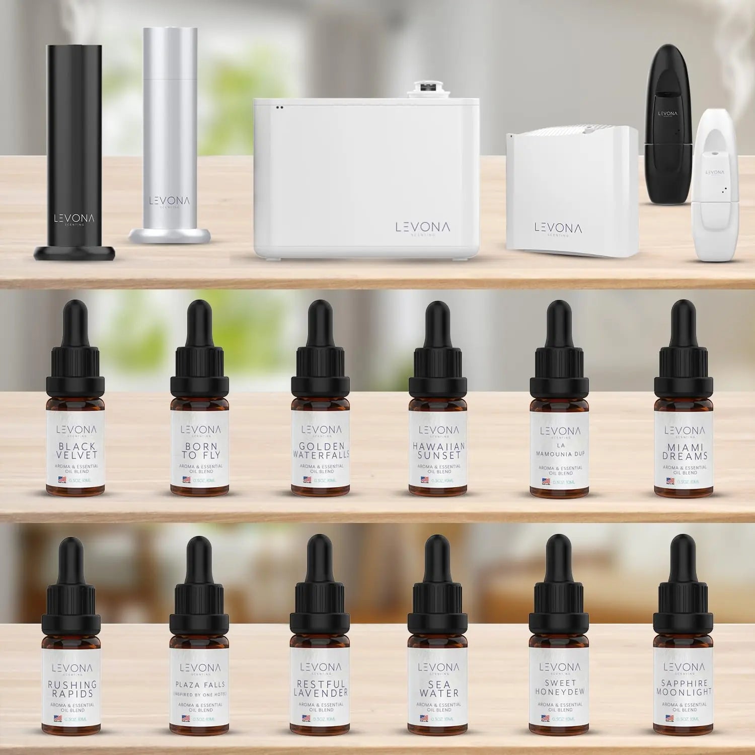 Levona Scents Pure Essential Oils for Diffusers for Home Luxury Scents - Restful Lavender Essential Oil LEVONA SCENT Au supplements