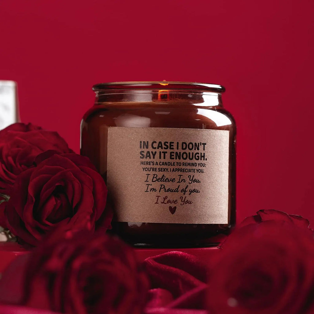 Candle Amber Moss Scented, Valentines Day Gifts for Her Girlfriend Wife, Romantic Anniversary YINUO LIGHT Au supplements