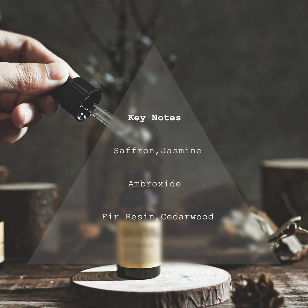 Rouge Diffuser Oil, Ambroxan Molecule-Based Scent, Saffron, Jasmine, Cedarwood Essential Oils Blend sesneslabs Au supplements