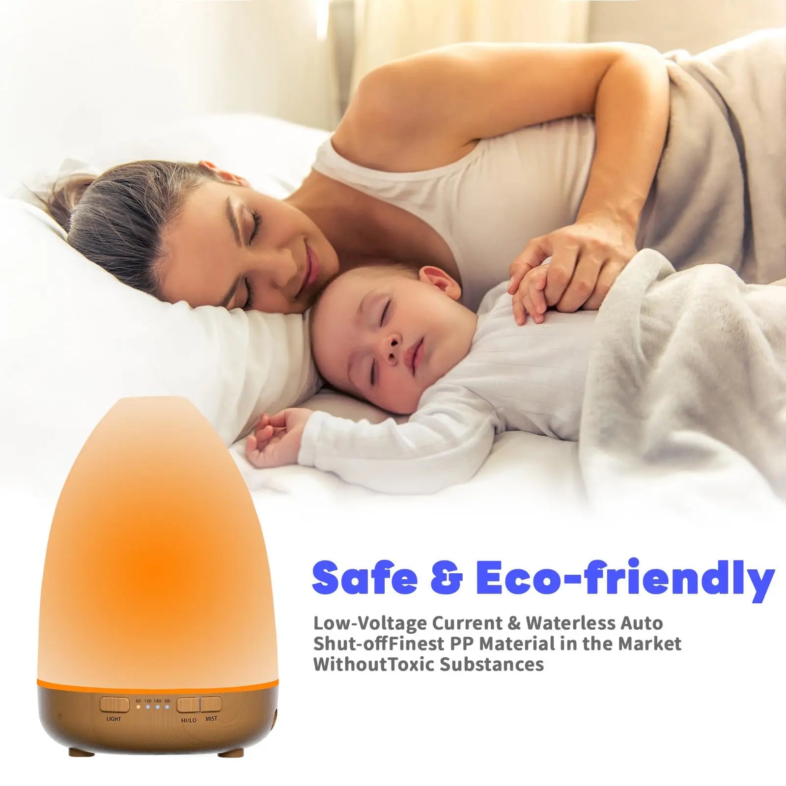 200ml Essential Oil Diffuser, Aromatherapy Diffuser,Enhanced Essential Oil Diffuser, Cool Mist Humidifier Lovegerger Au supplements